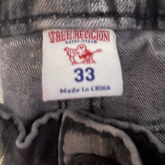 Grey/red authentic true religion jeans - Picture 3 of 3